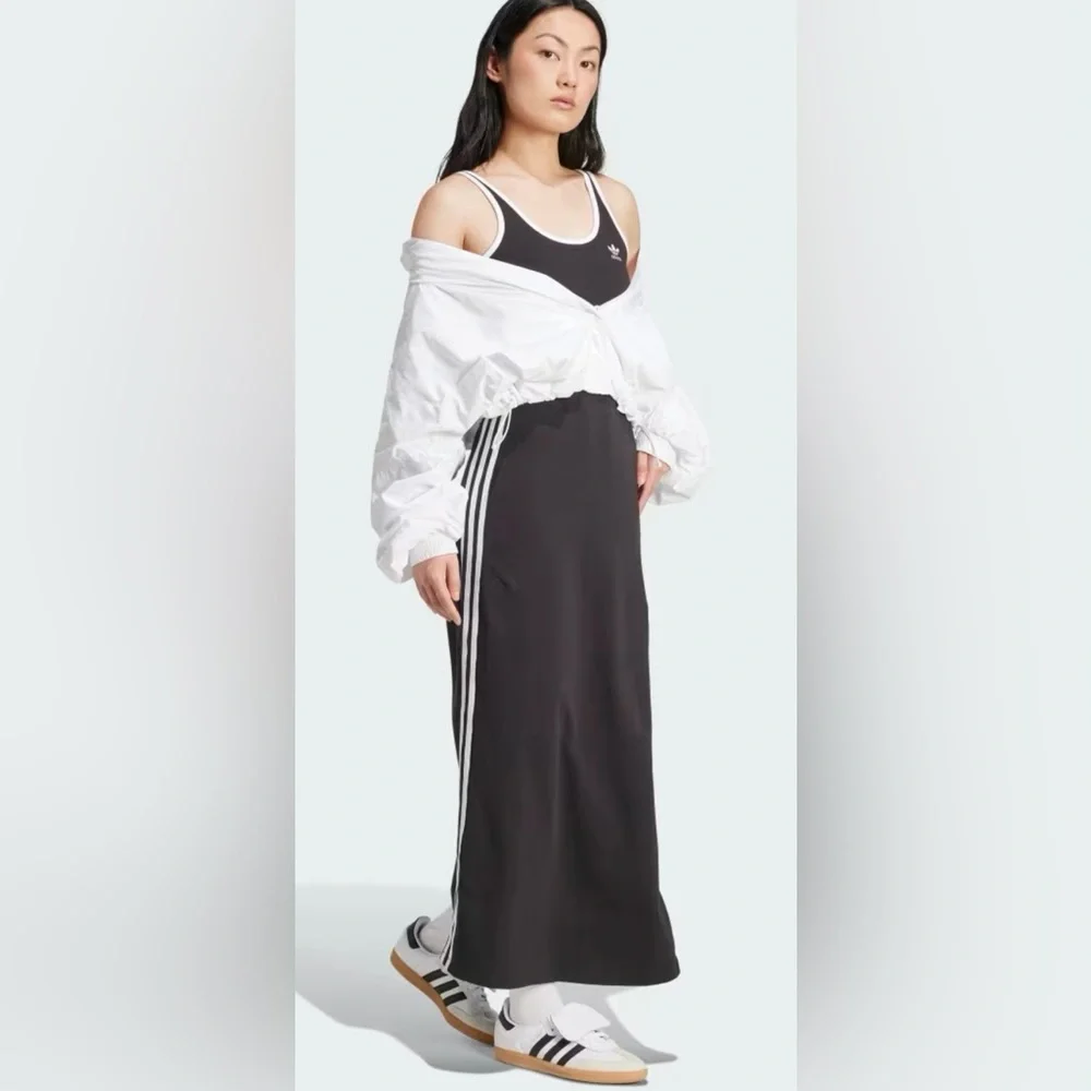 Adidas 3 White Stripes Women Dress - Picture 1 of 9